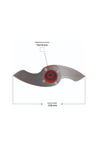 Enazon Sebze Doğrama İç Hazırlama Makinesi Bıçağı
