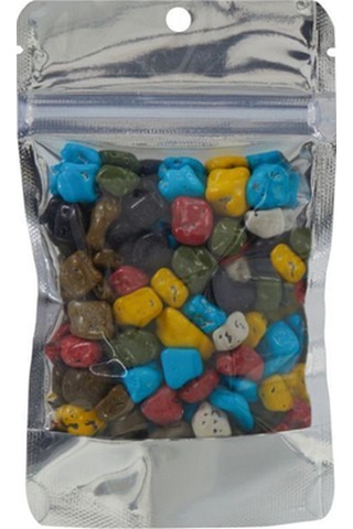 8,5 Cm X 14,5 Cm + 2,5 Cm -100 Adet Şeffaf Metalize Doypack 1 X 25 100'lü