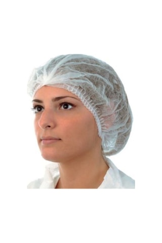 Fourend Tek Kullanımlık Beyaz Saç Bonesi 500 Adet