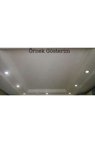 Cata Pars Kare Beyaz/Siyah Dekoratif Spot Ct-5222