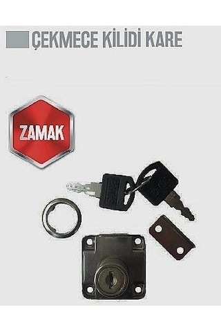 Bay-tec Baytaş Zamak Çekmece Kilidi Dolap Kilidi Kilit 1 Adet