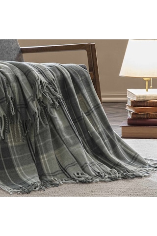 Taç Butik Doğu Ekspresi Akrilik Throw Gri 000000001500223709 Gri