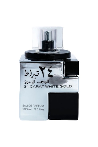 Lattafa 24 Carat White Gold Unisex Parfüm EDP 100 ML