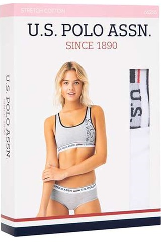 U.S. Polo Assn. U.s Polo Assn. 66255 Kadın Büstiyer Şort Takım-lacivert Lacivert
