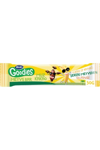 Hero Goodies Muz Kakao Meyve Bar 30g X15