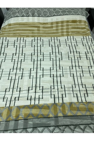 Aksu Tek Kişilik Battaniye Çantali Sari Sarı