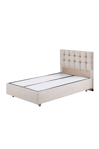 Venedik İkili Set, Venedik Baza Başlık Seti - Krem 90 x 190