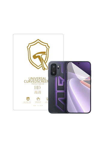 Microcase Oneplus Ace 6 Ultra İle Uyumlu Full Tpu Nano Ön Ekran Koruma Filmi - Ekm101