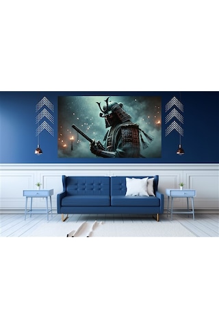 Ti-play Efsane Döndü 60x90cm Modern Samuray Pvc Çerçevesiz Tablo