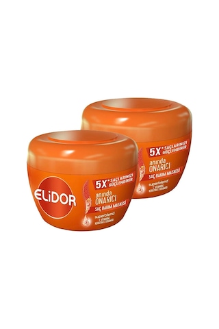 Elidor Saç Bakım Maskesi Anında Onarıcı 160 Ml X2