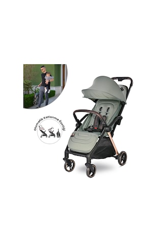 Lorelli Loret Otomatik Katlanan Kabin Boy Bebek Arabası - Green