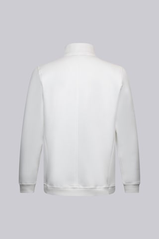 Hatemoğlu Beyaz Regular Fit Pamuklu Tam Fermuarlı Sweatshirt 30228 Beyaz