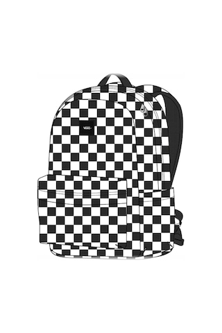 Vans Old Skool Check Backpack Unisex Sırt Çantası Vn000h4xy281 Siyah