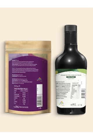 2'li Ürün - Ravla Organik Erken Hasat Zeytinyağı İçimlik 500 Ml/ Ravla Kuru İncir 500g