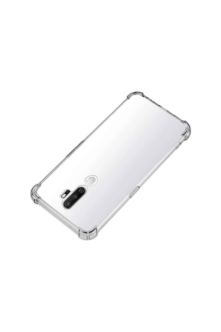 Oppo A5 2020 / A9 2020 Shock Absorbing Darbe Emicili Şeffaf Silikon Kılıf