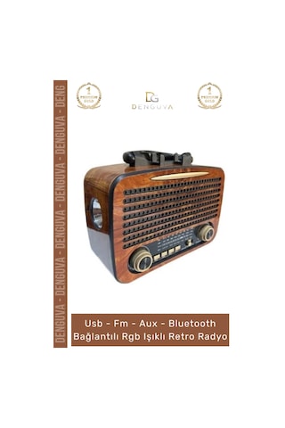 Radyo Everton Rt552 Bluetooth Nostalji Retro Usb Güçlü Şarjlı Radyo Mp3 Player Müzik Kutusu 93432607