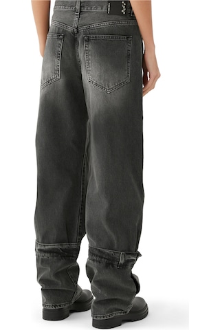 Haikure Geniş Paça Kadın Kot Pantolon Mavi