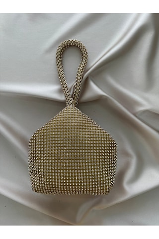 Öznora Gold Torba Model Abiye Çanta Std