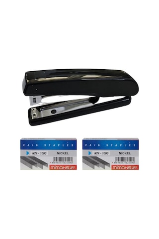 24x6 Zımba Makinası Seti 3 Lü Set 20 Sayfalık
