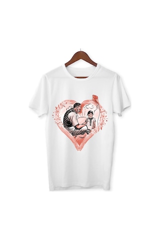 Alpşan Ticaret 23 Nisan Tişört 23 Nisan T-shirt Beyaz Çocuk Yetişkin Tişört Unisex T-shirt Çocuk Bayramı 54 Beyaz