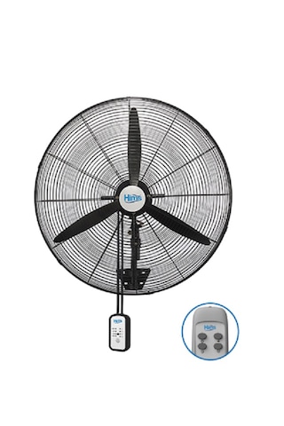 Hims HEF-DK750 210 W 30" 3 Kanat Kumandalı Sanayi Tipi Duvar Vantilatörü Hims HEF-DK750 210 W 30" 3 Kanat Kumandalı Sanayi Tipi Duvar Vantilatörü