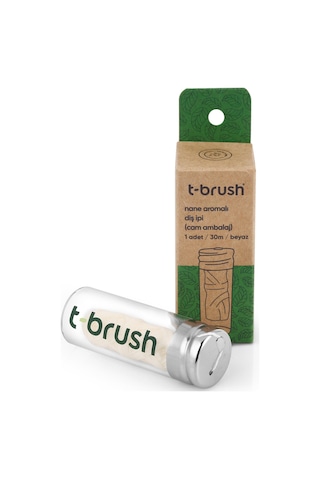 T-Brush Naneli Cam Şişe Diş İpi - 30 metre