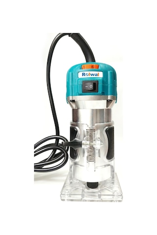 Rolwal Profesyonel 530W Formika Devir Ayarlı Freze Makinesi