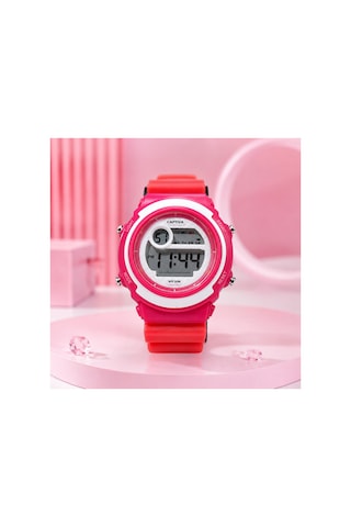 Su Geçirmez Dijital Kız Çoçuk Genç Kol Saati Pembe - 892135023 Pembe