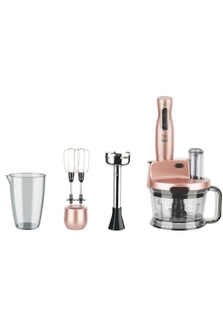 Fakir Mr Chef Quadro Blender Seti 2000 W Rosıe 1500 Ml Doğrayıcı Hazneli Çok Amaçlı Mutfak Robotu