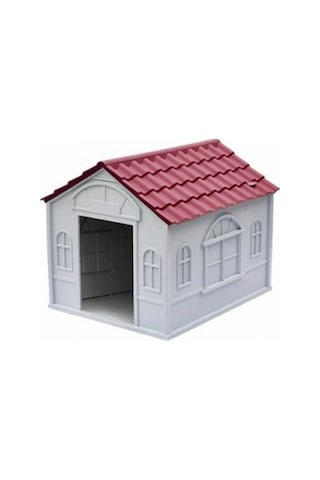 Willypet Montanita Plastik Köpek Kulübesi Kırmızı 76 x 65 x 63 CM