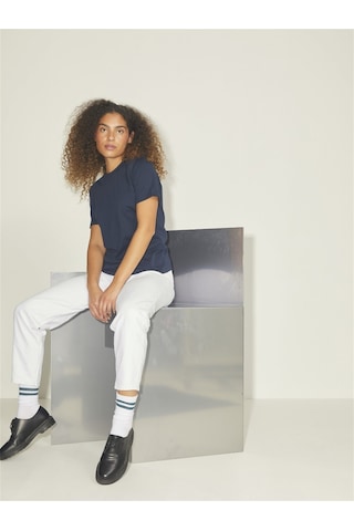 Jack & Jones Jjxx Kadın Mom Jean Rahat Kesim Kot Pantolon 12204490 Beyaz