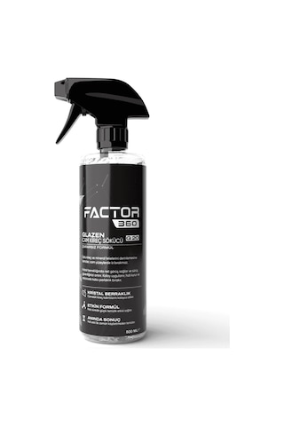 Factor 360 Glazen Otomobil Cam Kireç Sökücü 500 Ml
