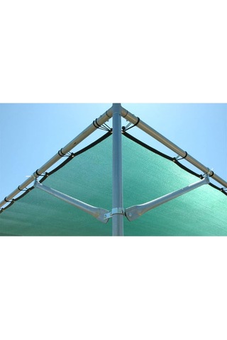 %95 Güneş Geçirmez Gölgelik File, Gölgeleme Tülü, Çit Filesi, Balkon Gölgeliği 1,5x10 M2 -yeşil Çok Renkli