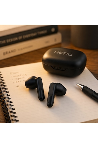 Hepu HP-AB02S Bluetooth 6.0 Kulak İçi Kulaklık