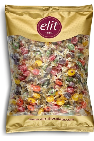 Elit Minibon Meyveli Şeker 1 KG Glutensiz