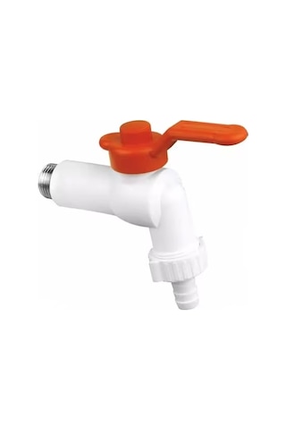 Yapıtaşı Yt177 Küresel Kollu Plastik Bahçe Musluğu 1/2x20mm
