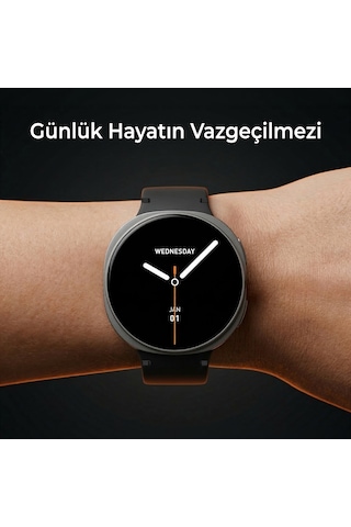 Bix TSW3 42 MM Ultra İnce 1.32" Amoled Ekranlı Akıllı Saat (Distribütör Garantili)
