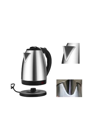 Su Isıtıcı 220 240 V Paslanmaz Çelik Kettle Uzun Ömürlü 2000 Watt