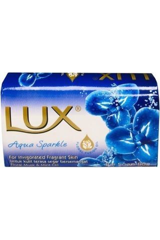 Lux Aqua Sparkle Banyo Sabunu 5 x 80 G + Difaş Saç Fırçası + Tarak