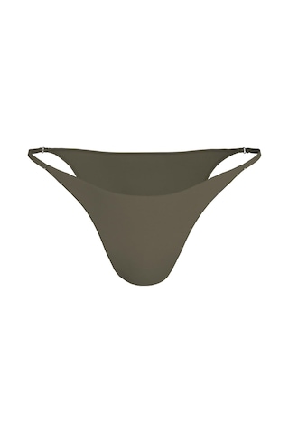 Calvin Klein Kadın Haki Tanga Bikini Altı-13721 Haki