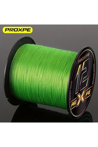 Fochsia Proxpe 12 İplik Örülmüş Yeşil 500 Metre 25 Lb 0 8 No Misina Tatlı Ve Tuzlu Su