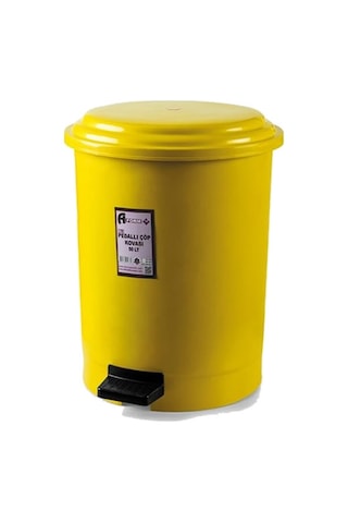 Aform 50 Lt No:5 Sarı Pedallı Çöp Kovası
