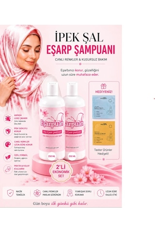 Eşarpuan İpek Şal Eşarp Şampuanı 2 x 250 ML