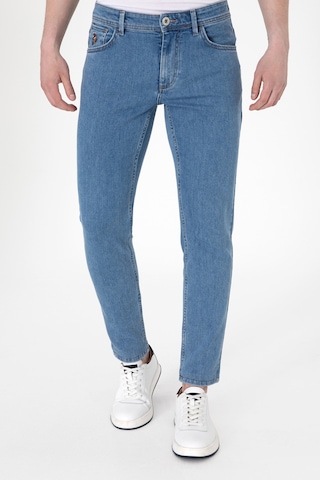 U.S. Polo Assn. Erkek Açık Mavi Slim Fit Jean Pantolon 50308265-DN0021