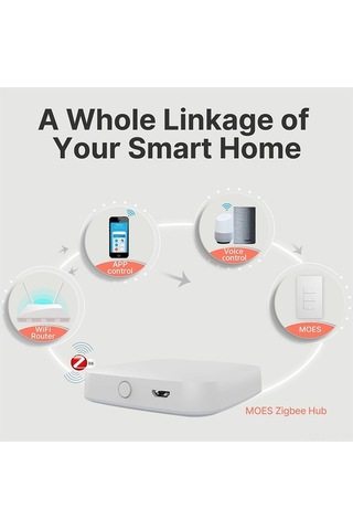 Besthome1 Zigbee Uyumlu Anahtar, 1-4 Yönlü Seçenek, Tuya Kompatibilite Akıllı Ses Ve Uzaktan Kontrol Tuya Zigbee