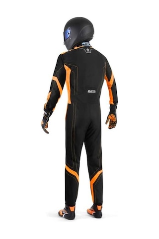 Sparco K48 Thunder Profesyonel Karting Tulumu Turuncu Xs
