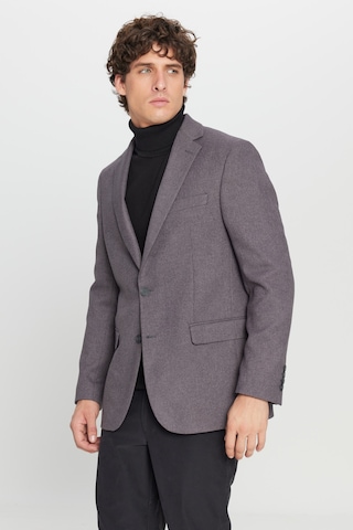 AC&Co / Altınyıldız Classics Erkek Antrasıt Slim Fit Dar Kesim Mono Yaka Kapak Cepli Blazer Ceket Antrasıt