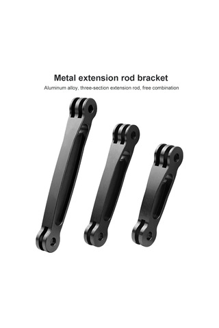 Gopro, Insta360, Djı Ve Diğer Aksiyon Kameraları İçin Ortak Alüminyum Uzatma Kolu Kavrama Genişletici, Uzunluk: 6.8cm Diğer