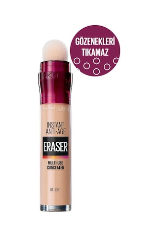 Lash Sensational Ekstra Siyah Maskara& Instant Eraser Kapatıcı 01 & Mini Likit Mat Ruj -15 pktlseksmskpminh-8578 Diğer