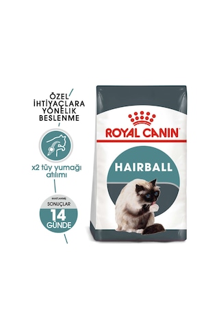 Royal Canin Hairball Tüy Yumağı Kontrolü İçin Kedi Maması 2 KG